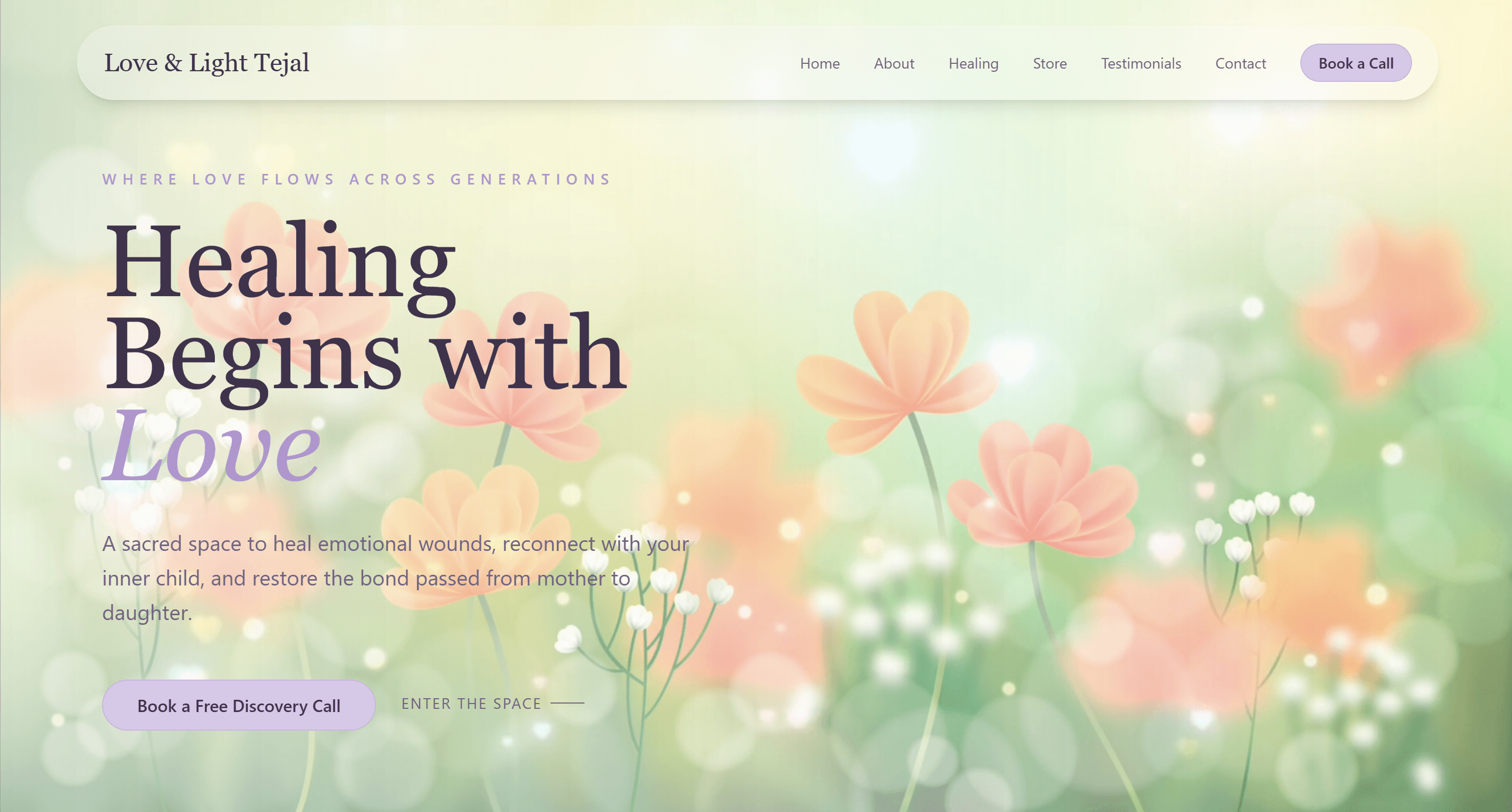 Love and Light Tejal